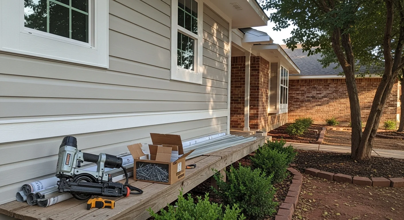 Siding replacement and installation services in Oklahoma City